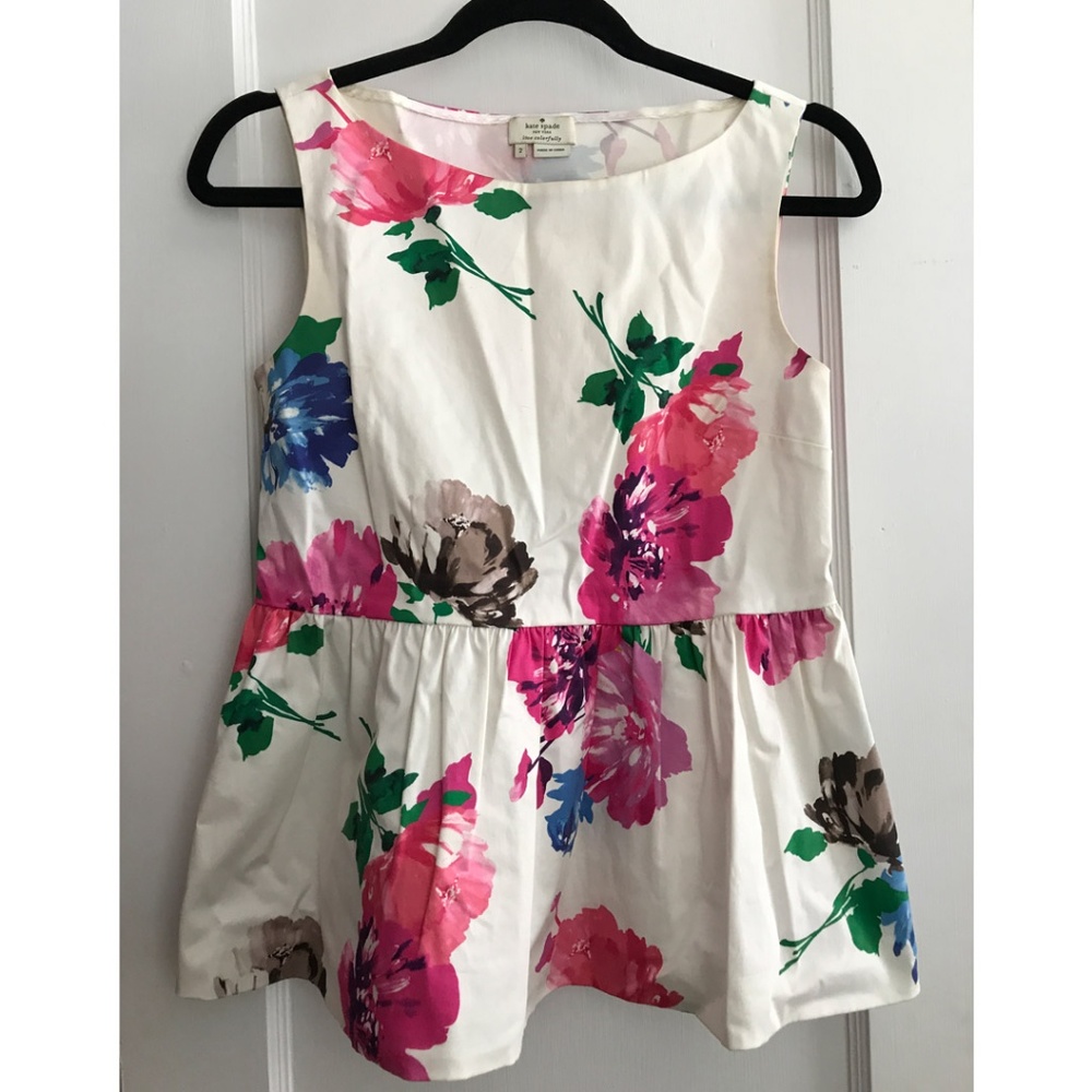 Kate Spade Floral Top